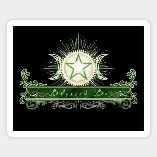 Blessed Be - Green Edition - Version 2 Magnet